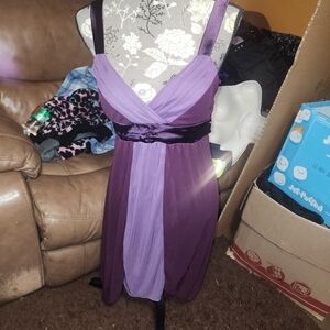 Taboo Deep Purple Dress